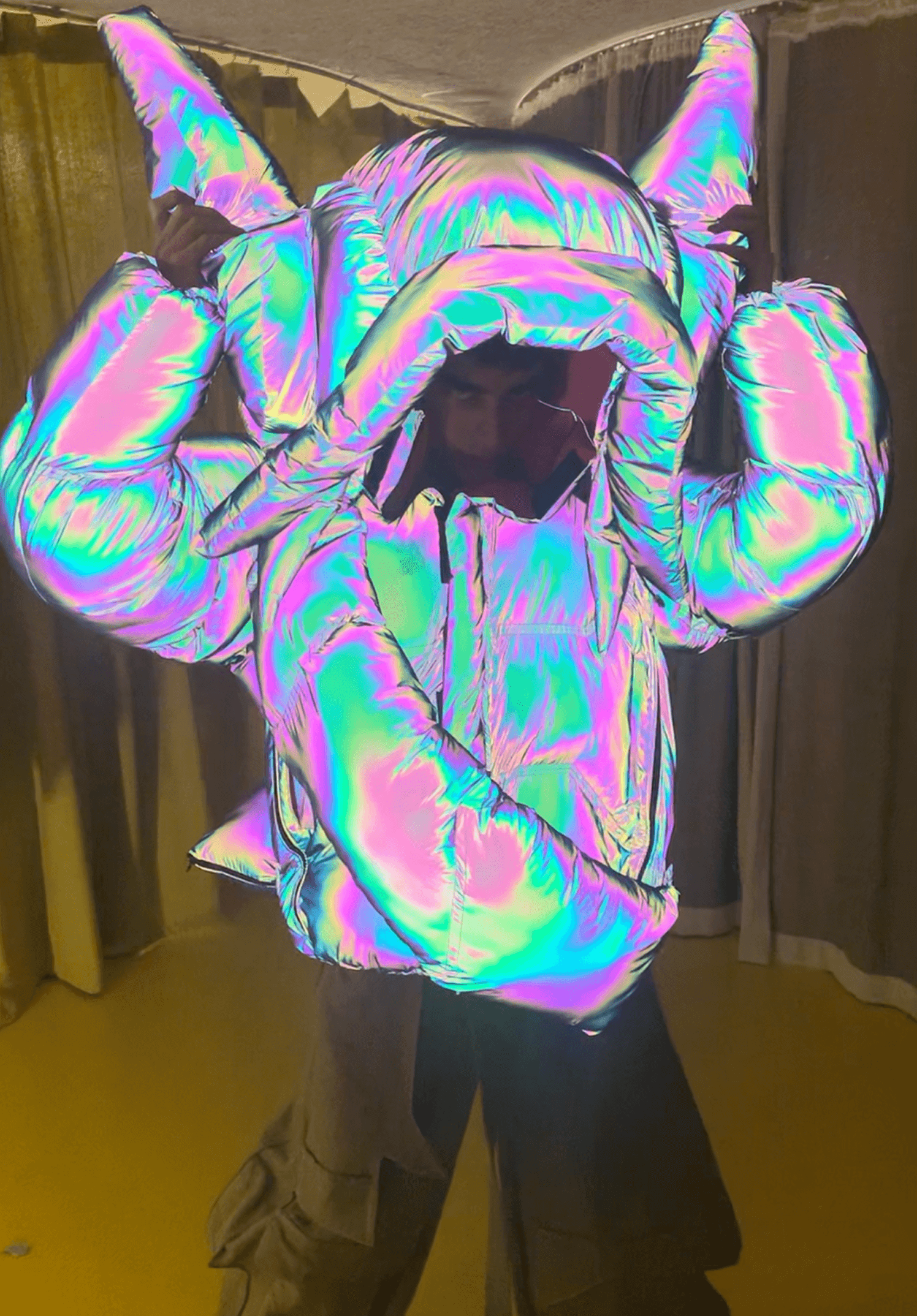 I wore this garment to Paris Fashion Week 2025.